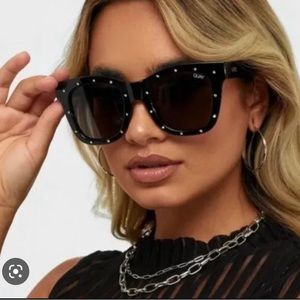 Quay Australia Sunglasses “After Hours” Rhinestone